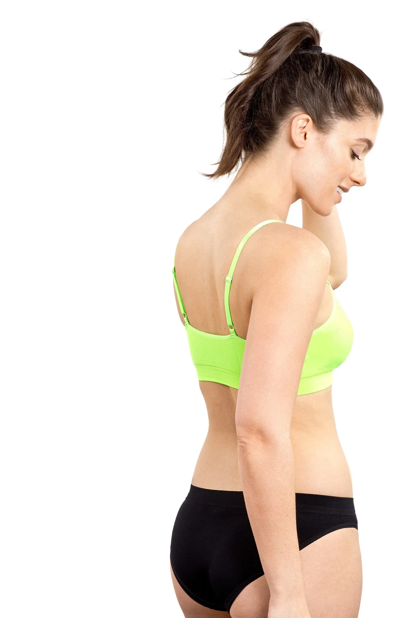Seamless Day Bra | Green Gecko