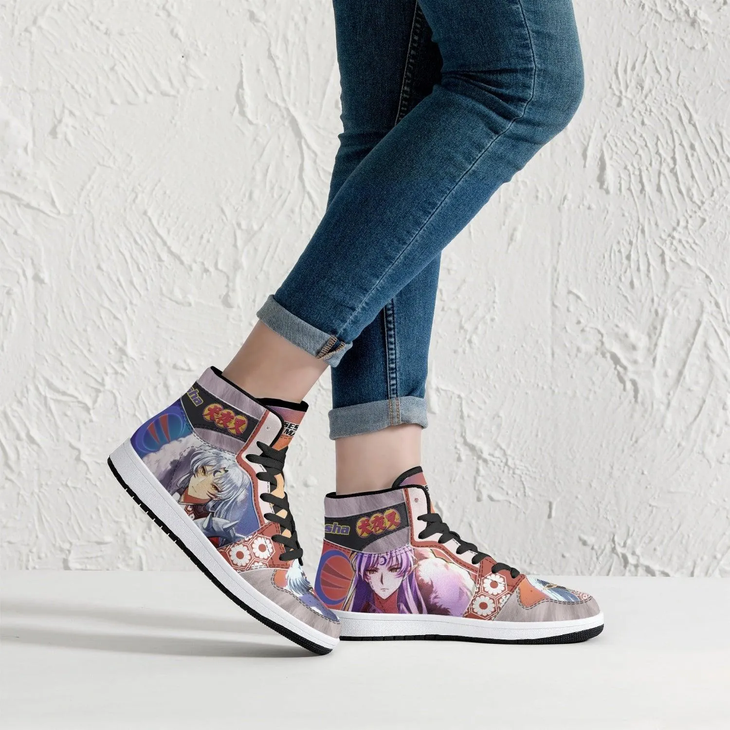 Sesshomaru Dog Yaksha Mid 1 Basketball Shoes