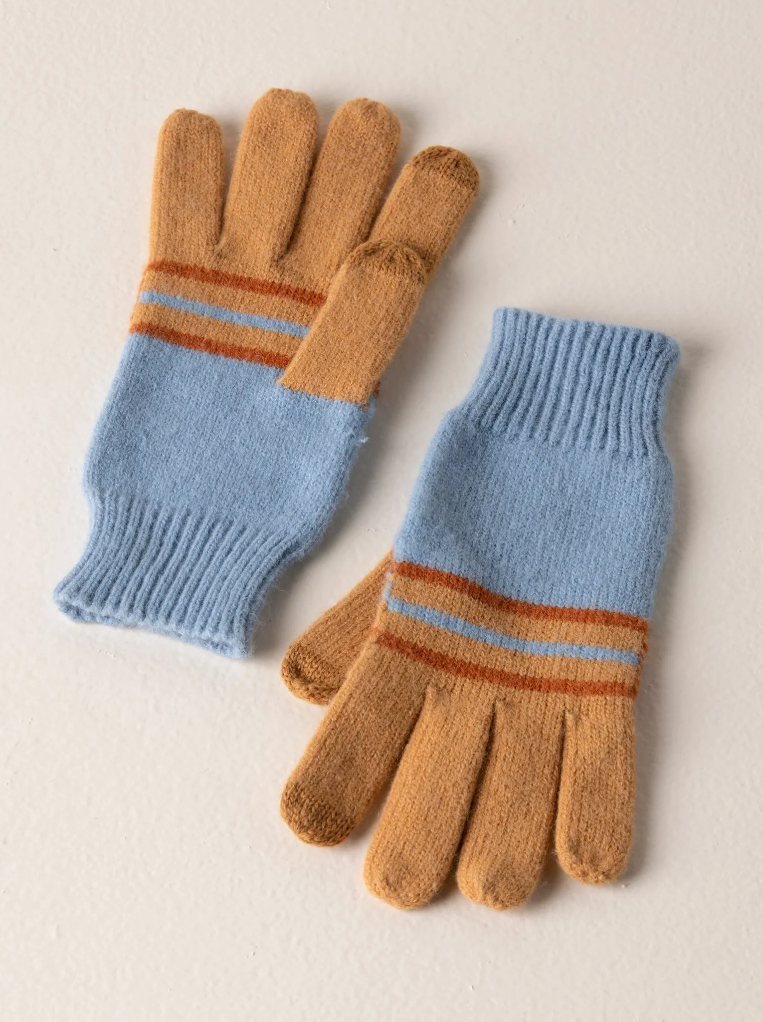 Shiraleah Rory Touchscreen Gloves, Sky