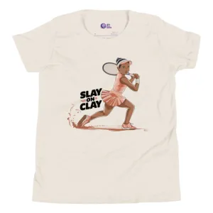 Slay on Clay Tennis T-Shirt - Youth