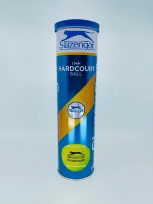 Slazenger Hardcourt 4 Tennis Ball Tin