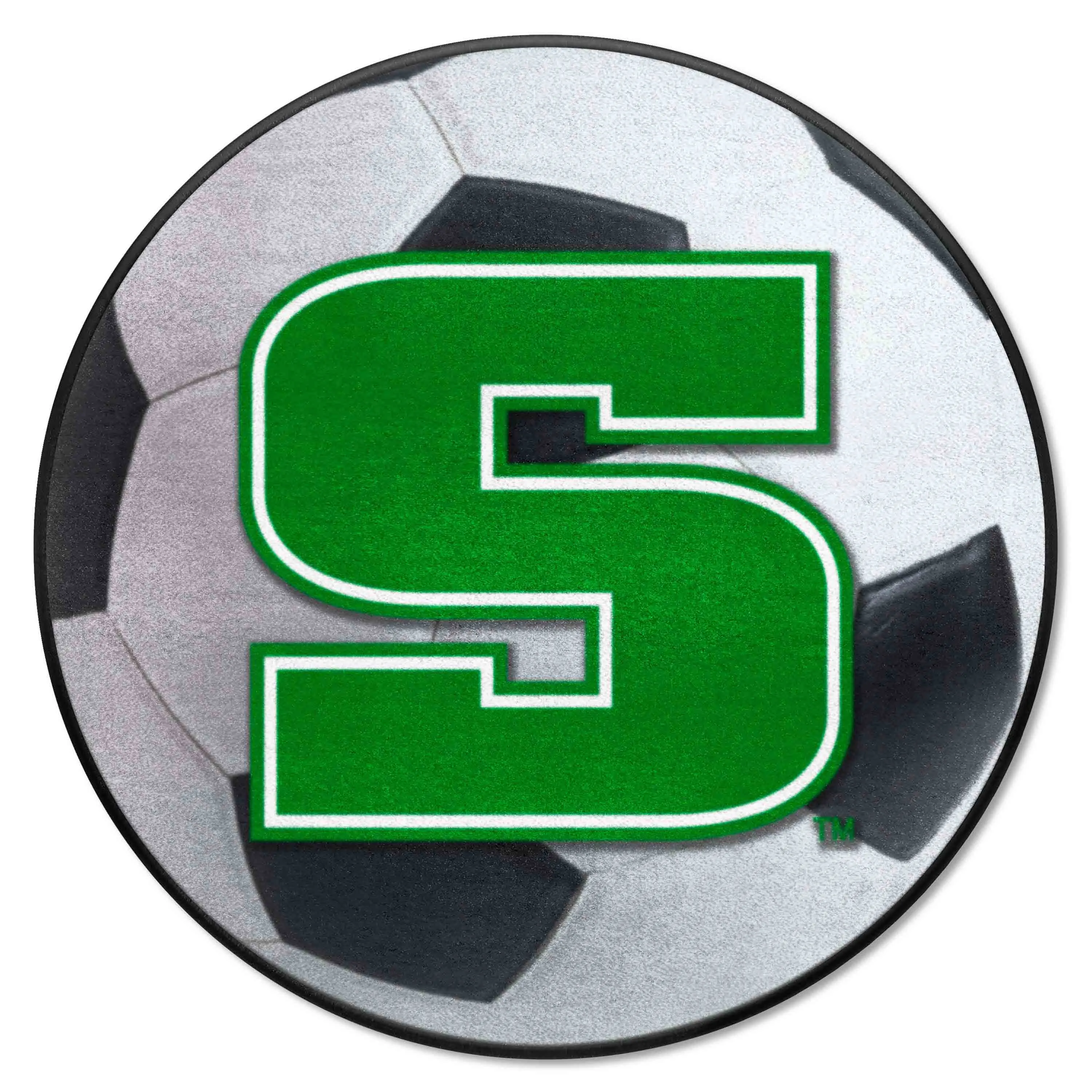 Slippery Rock University Soccer Ball Mat