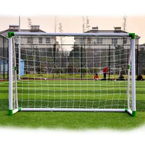 Soccer Goal Training Set with Net Buckles Ground Nail Football
