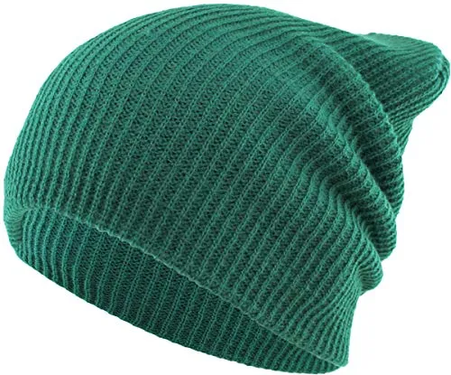 Solid Slouchy Beanie by Funky Junque