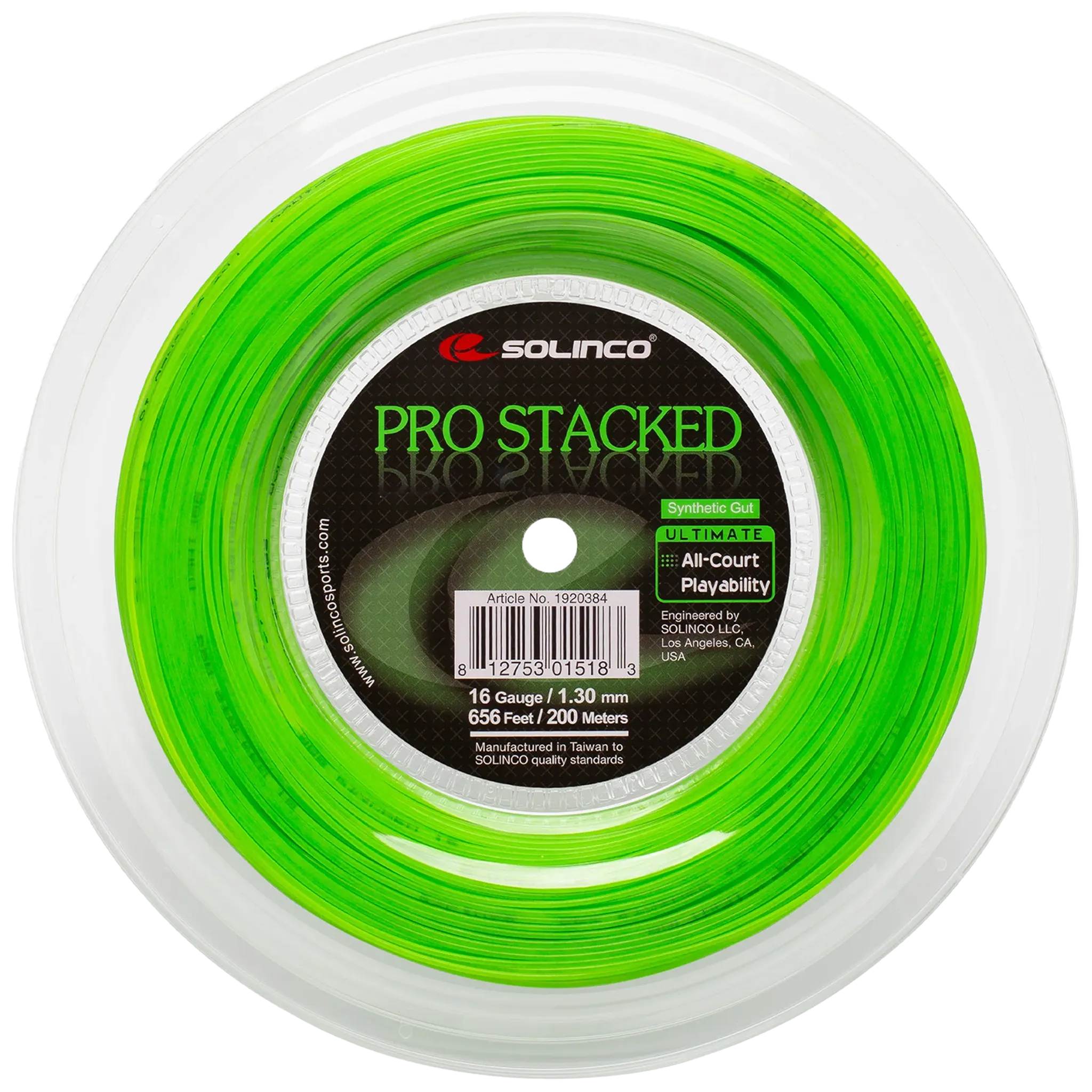 Solinco Pro stacked 200m reel