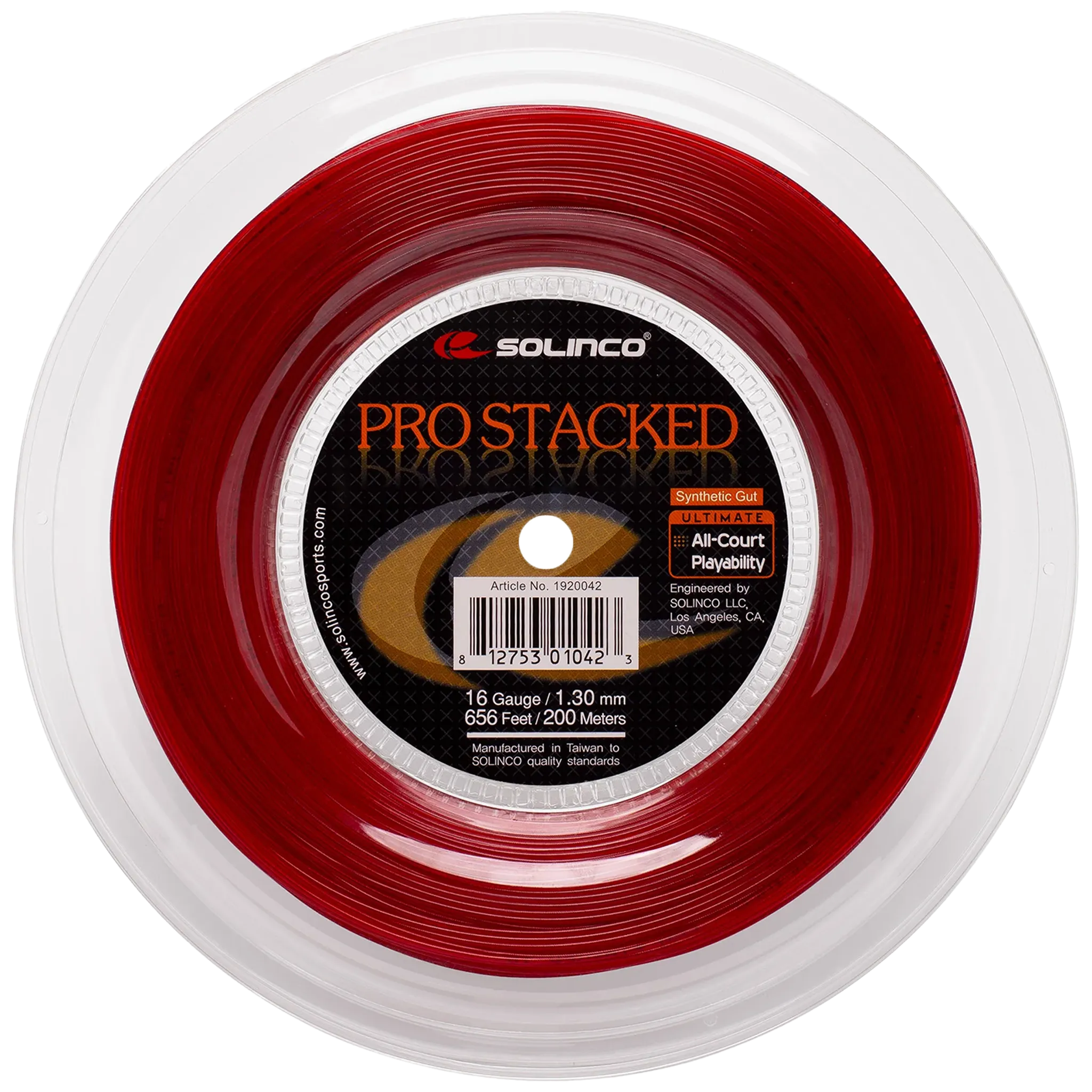 Solinco Pro stacked 200m reel