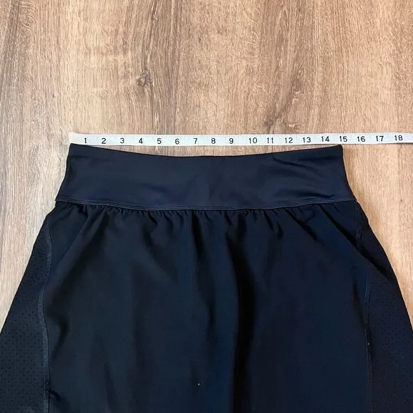 Spanx Get Moving Tennis Athletic Skort Black Sz L
