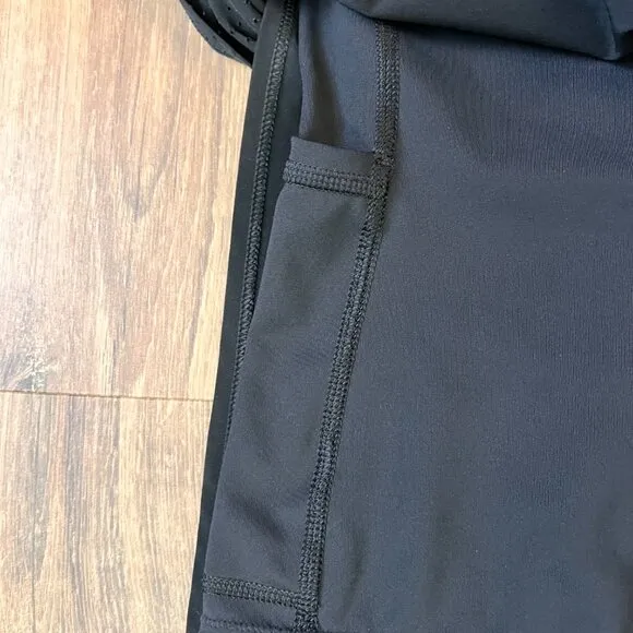 Spanx Get Moving Tennis Athletic Skort Black Sz L