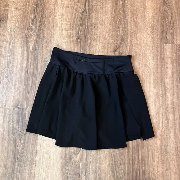 Spanx Get Moving Tennis Athletic Skort Black Sz L