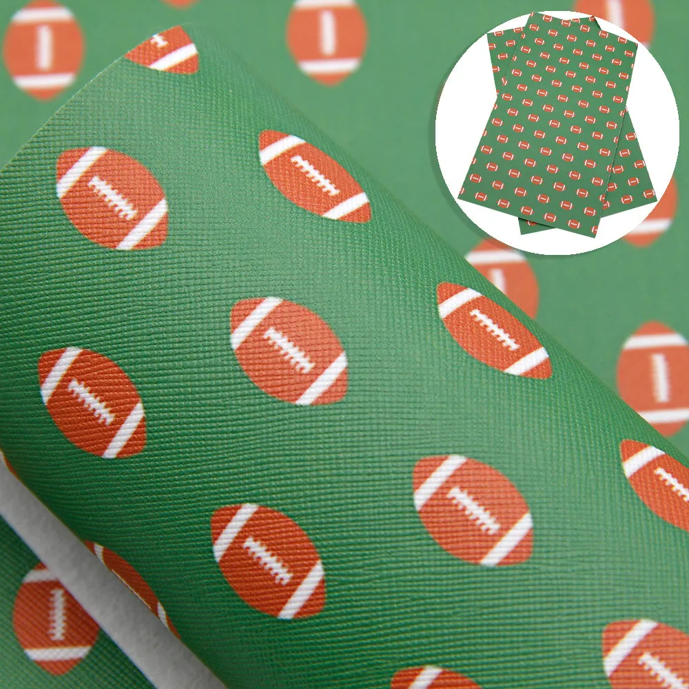 Sports Theme Printed Fabric