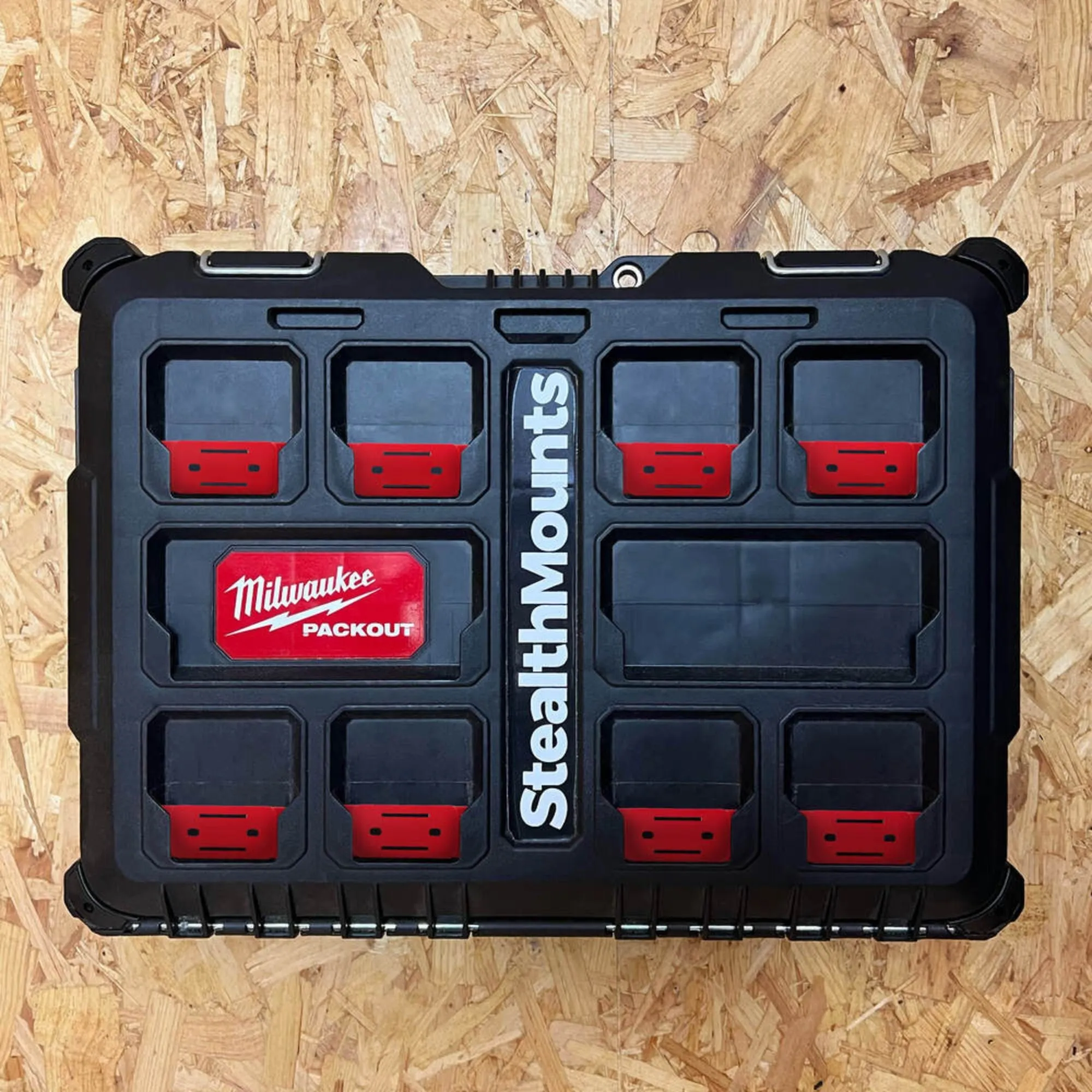 StealthMounts Cleat 'n' Feet Mounting Feet for Milwaukee Packout (8 Pack)