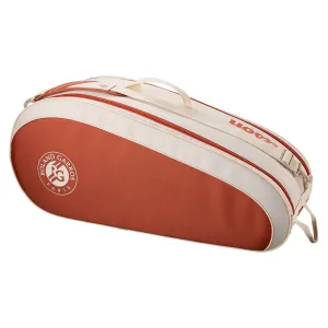 Team 6 Pack Roland Garros 2025 Tennis Bag Cream and Clay