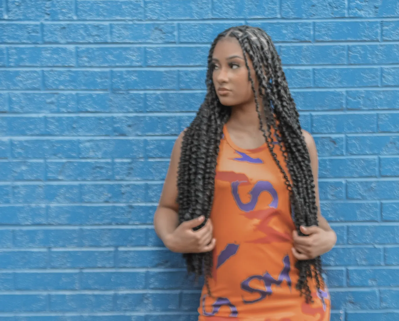 Tennis Dress Burnt Orange