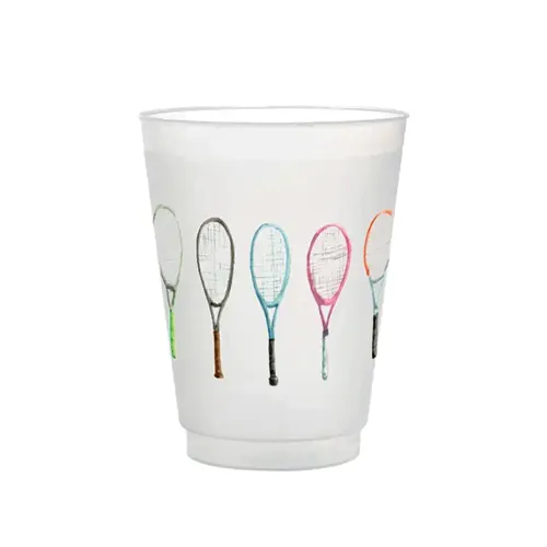 Tennis Party Cups