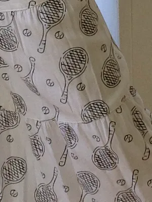 Tennis Print Gaucho