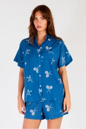 Tennis Shirt Blue