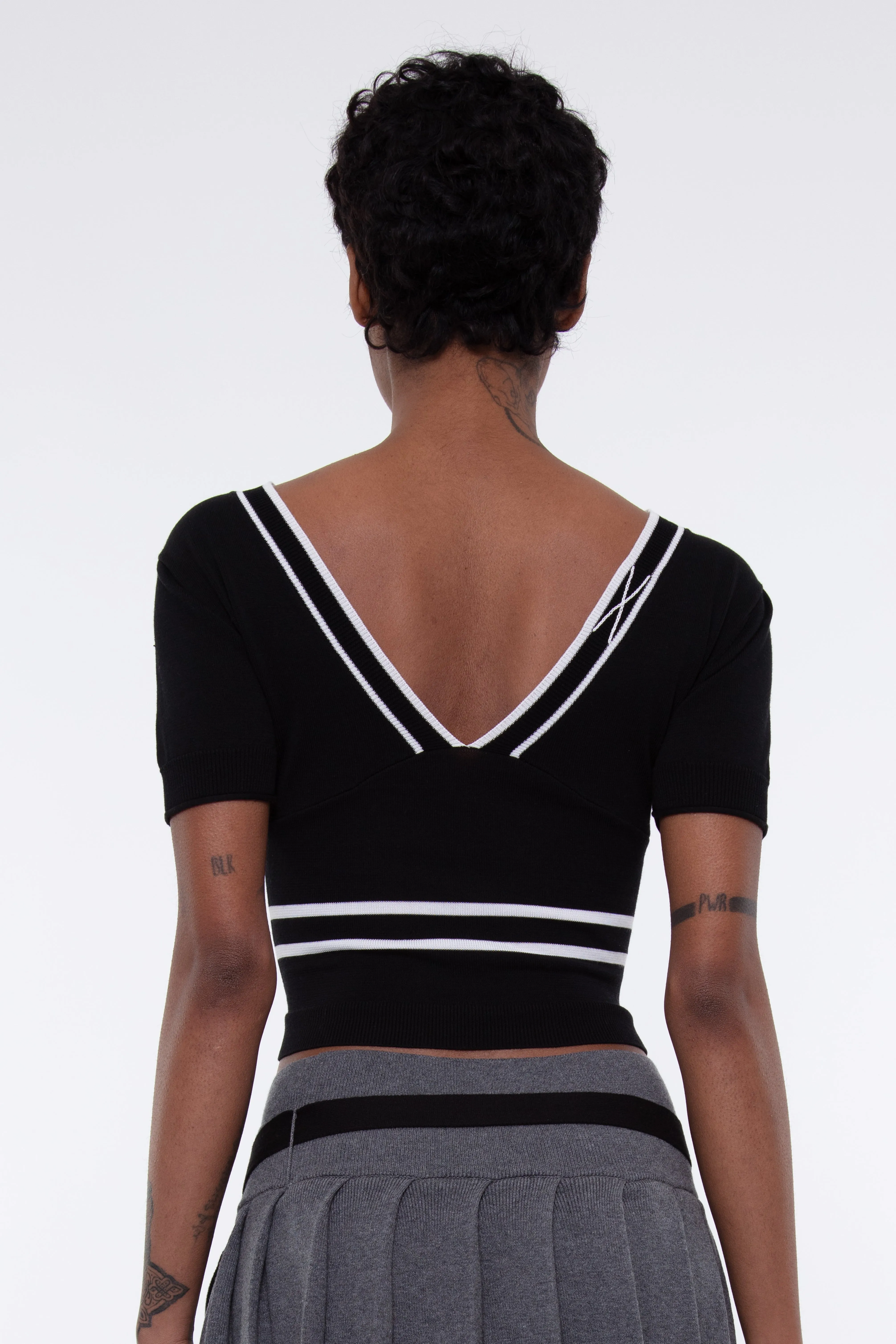 The ‘X’ Top - NOIRE