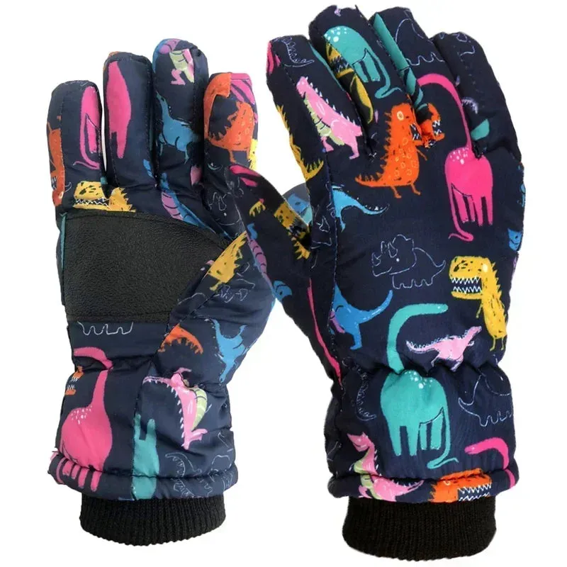 Thermal Children Ski Gloves