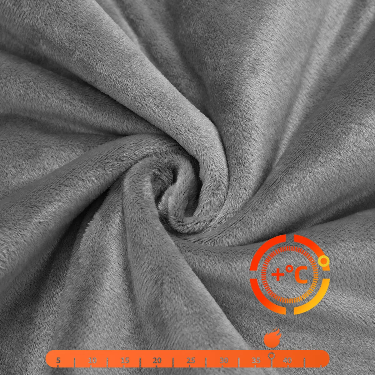 Thermal Silver Fox Fleece All-in-One Jacket