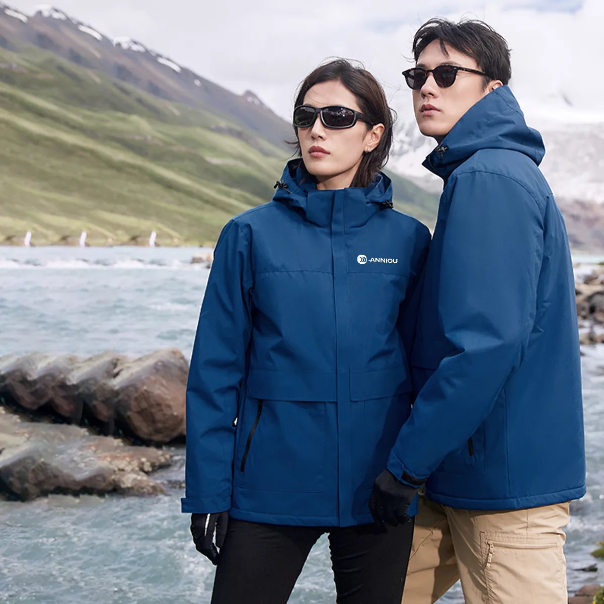 Thermal Silver Fox Fleece All-in-One Jacket
