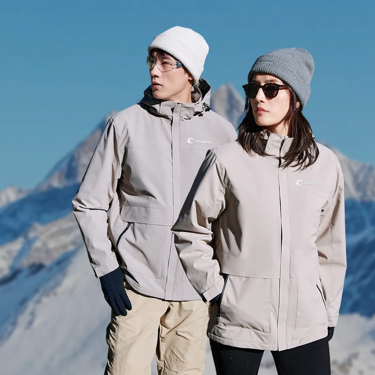 Thermal Silver Fox Fleece All-in-One Jacket