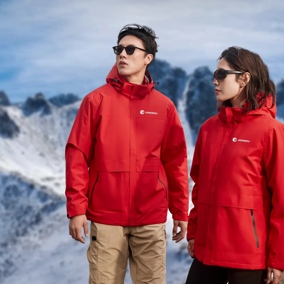 Thermal Silver Fox Fleece All-in-One Jacket