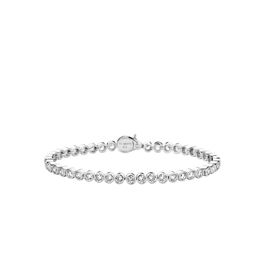 Ti Sento Milano Bezel Tennis Bracelet
