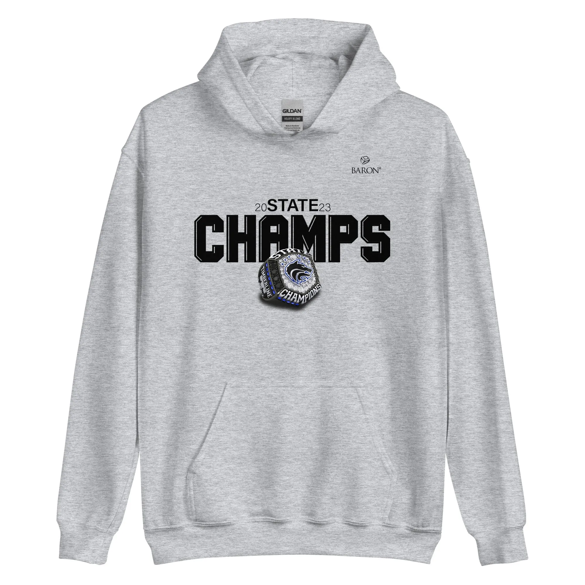 Timberline Boys Soccer 2023 Championship Hoodie