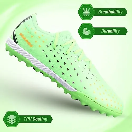 Tioga Adult Turf Soccer Cleats - Lime