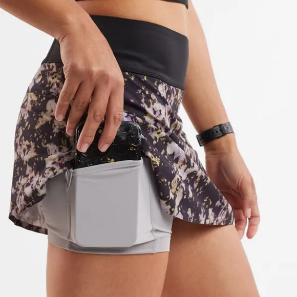 TITLE NINE | Bonded Ultralight Running Skort 13.5&quot;- Napili Print