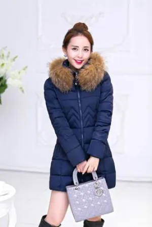 Top Quality New Winter Fashion Women cotton Coat For Female Down jacket cold weather Warm Coat Woman Long Outerwear coat jacket