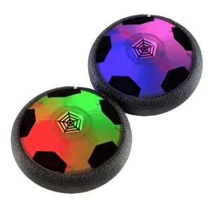 Trademark Games Hover Soccer Ball 2-Pack - Air Soccer Balls with ED