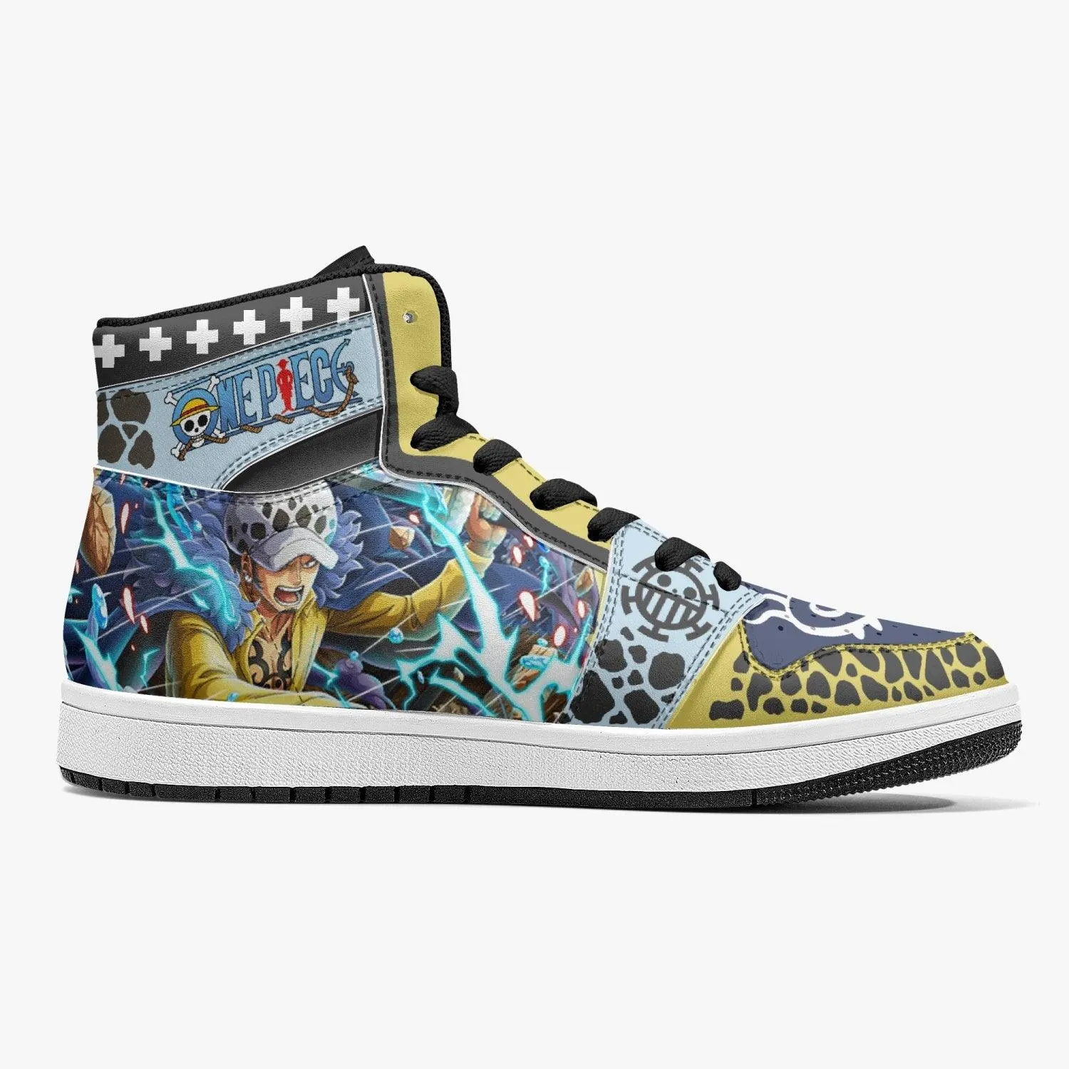 Trafalgar D. Law Onigashima One Piece Mid 1 Basketball Shoes