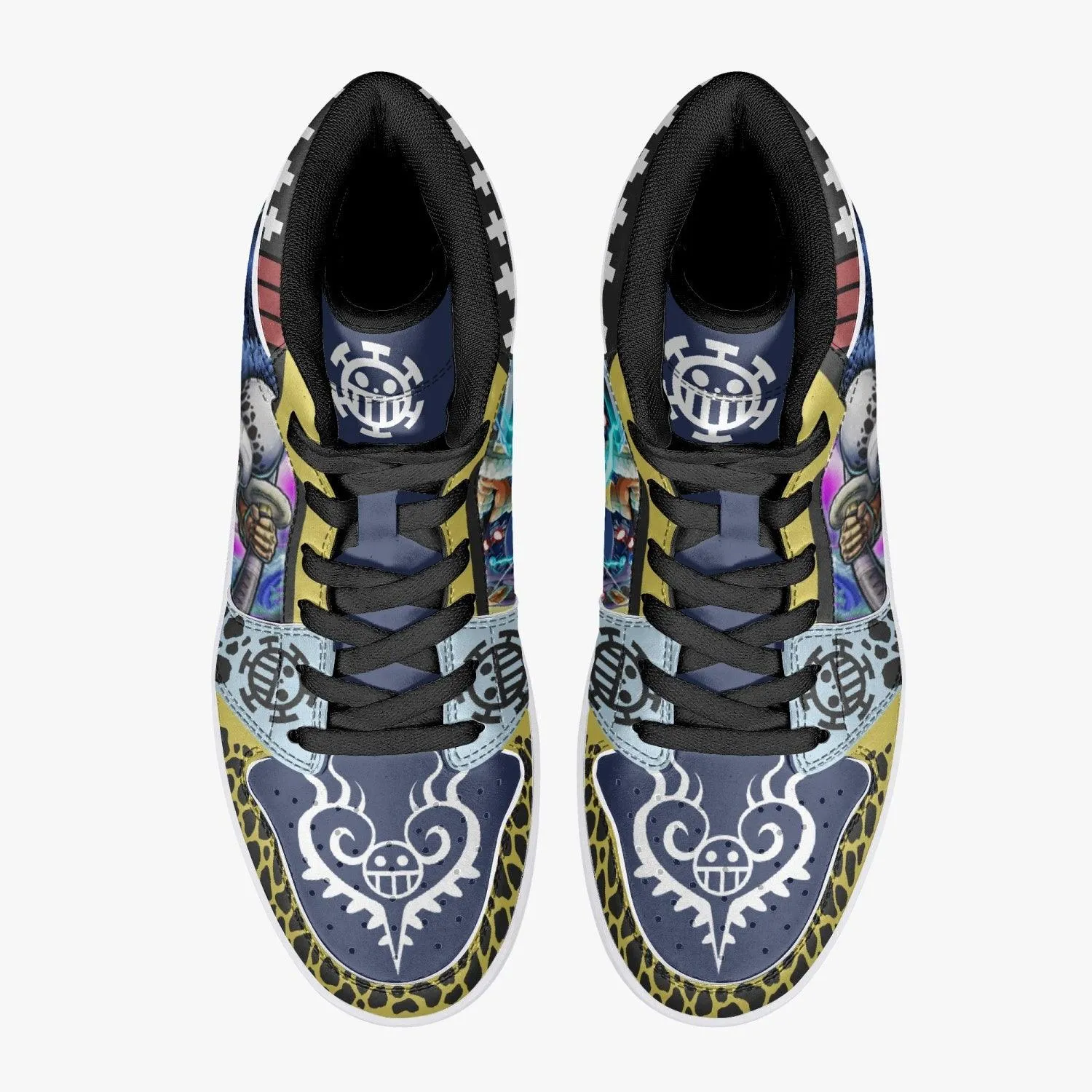Trafalgar D. Law Onigashima One Piece Mid 1 Basketball Shoes