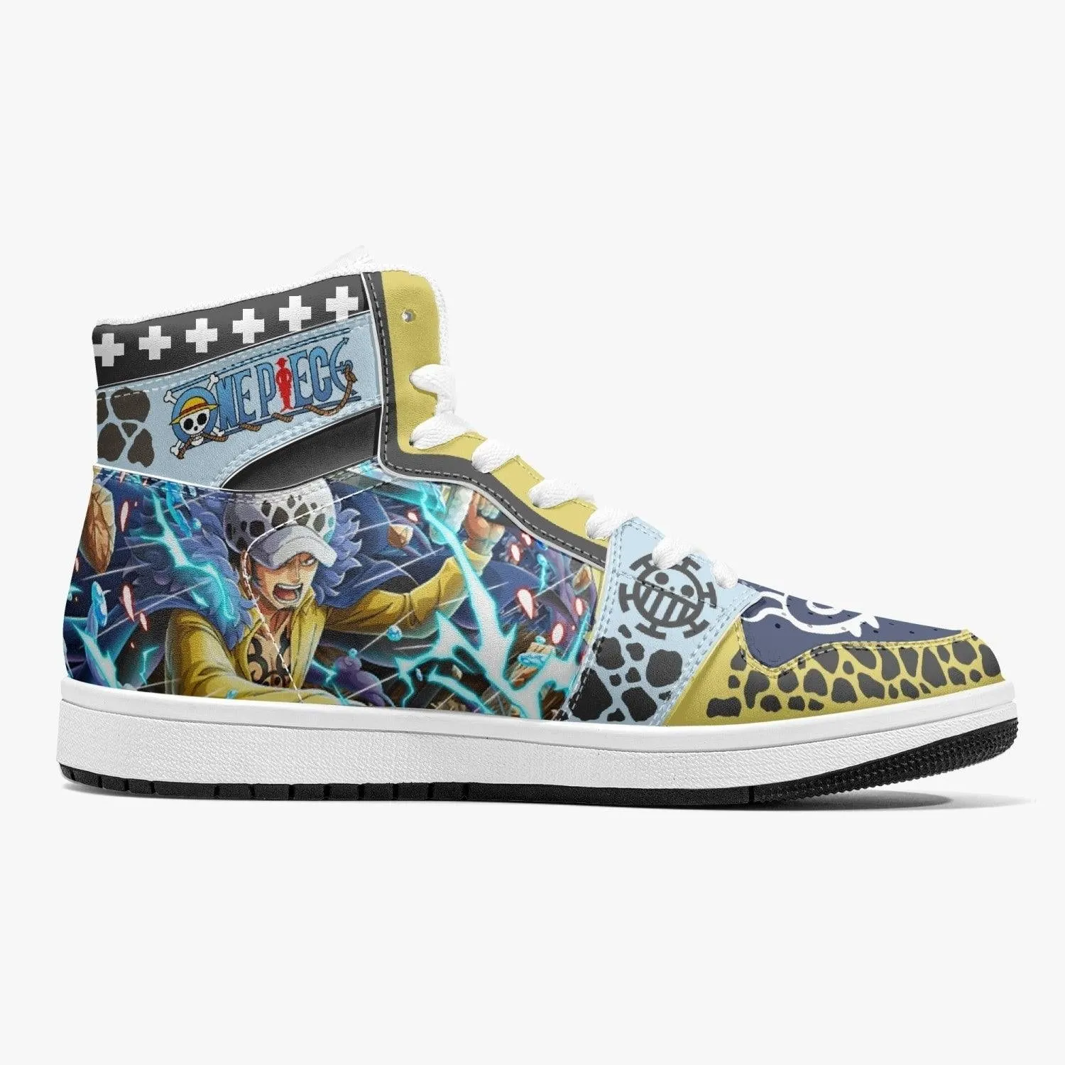 Trafalgar D. Law Onigashima One Piece Mid 1 Basketball Shoes