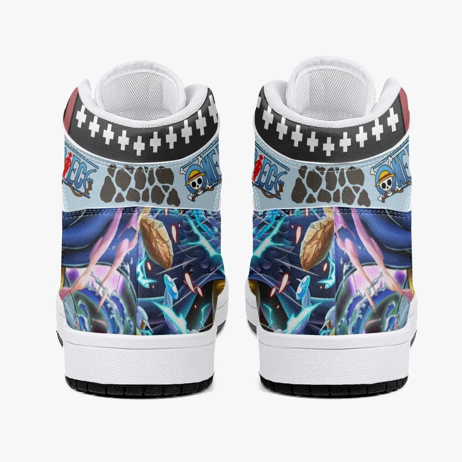 Trafalgar D. Law Onigashima One Piece Mid 1 Basketball Shoes