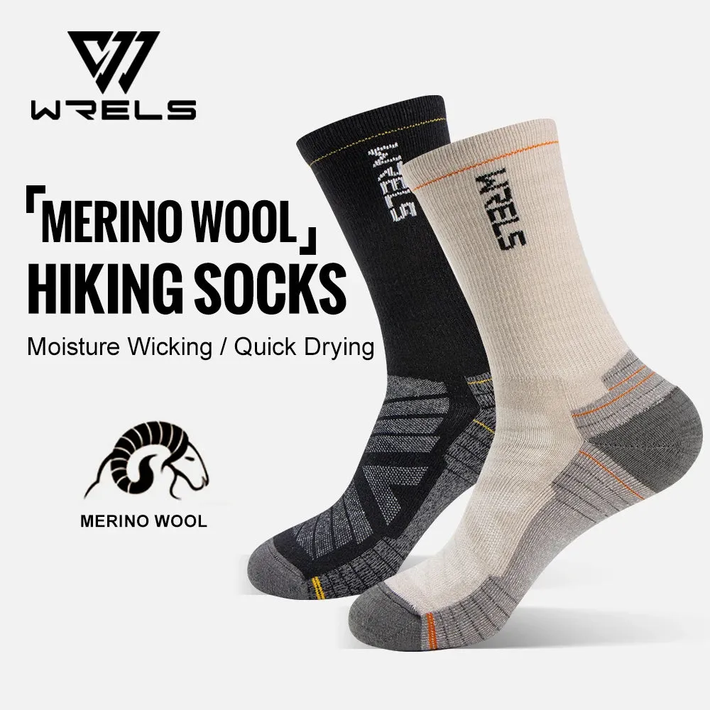 TrailCore Merino Wool Hiking Socks
