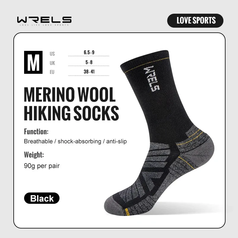 TrailCore Merino Wool Hiking Socks