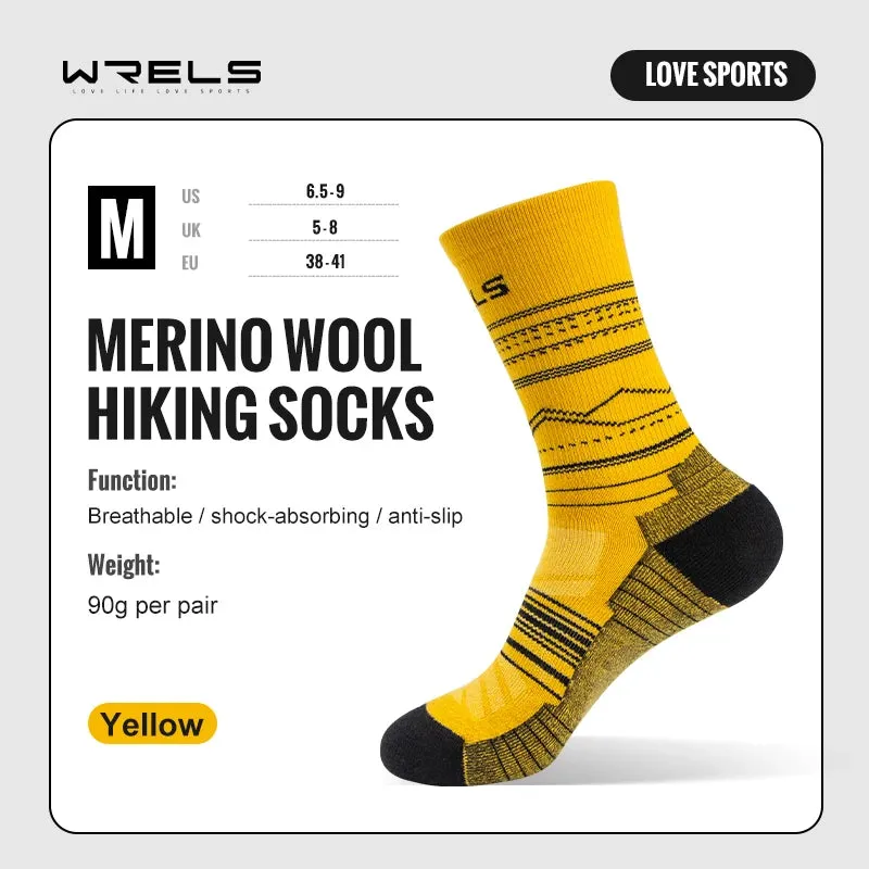 TrailCore Merino Wool Hiking Socks