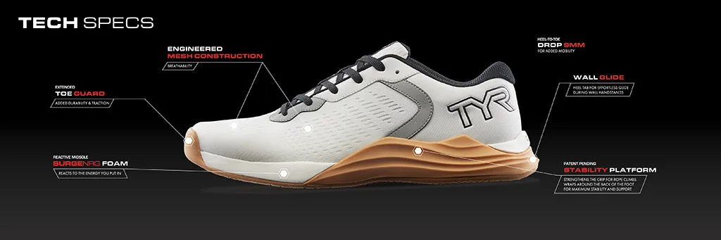 TYR CXT-1 Trainer Black/Gold