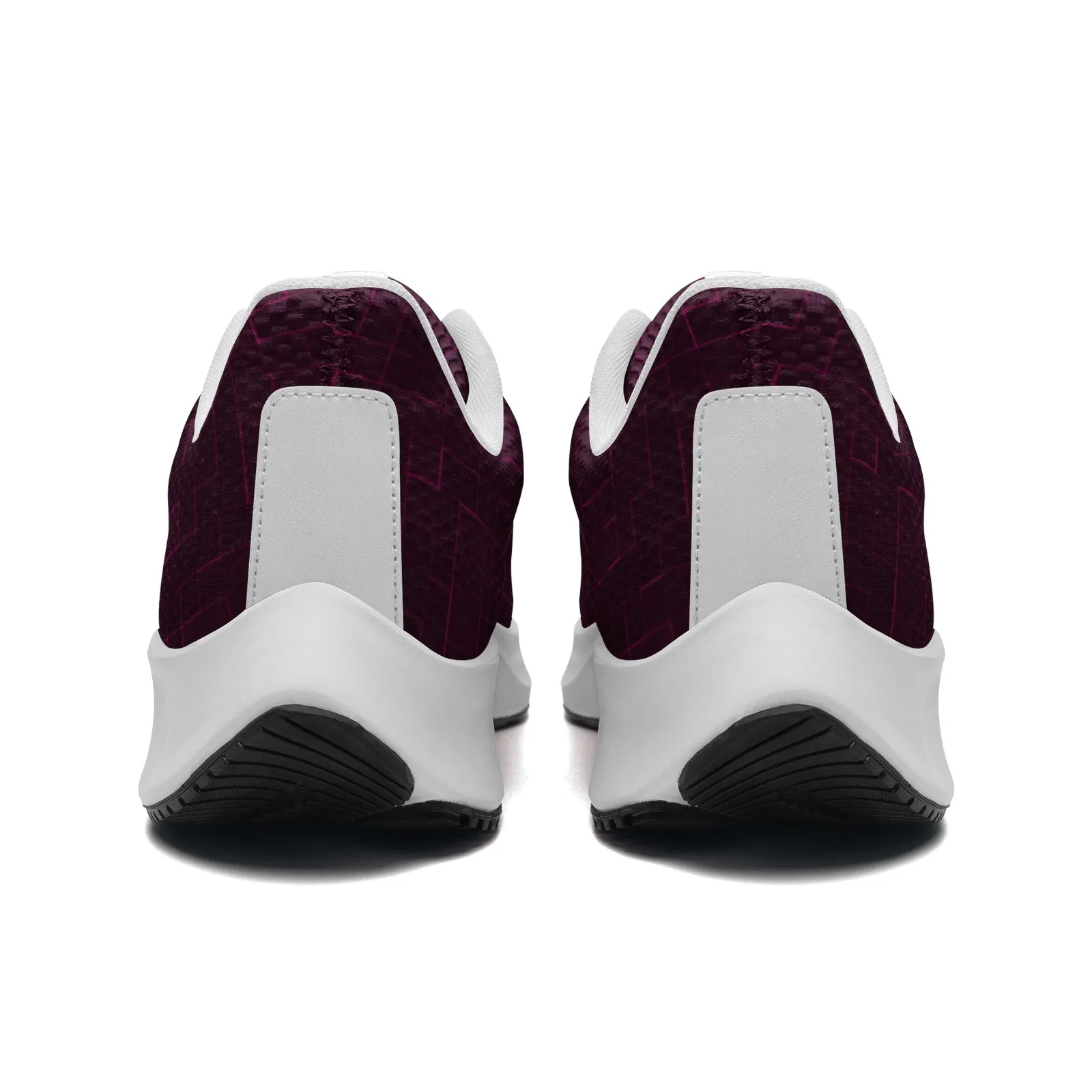 Ultra-Lightweight Breathable Sports Shoes – Burgundy