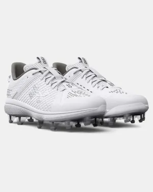 Under Armour Yard Low MT TPU Men's Molded Cleat - White