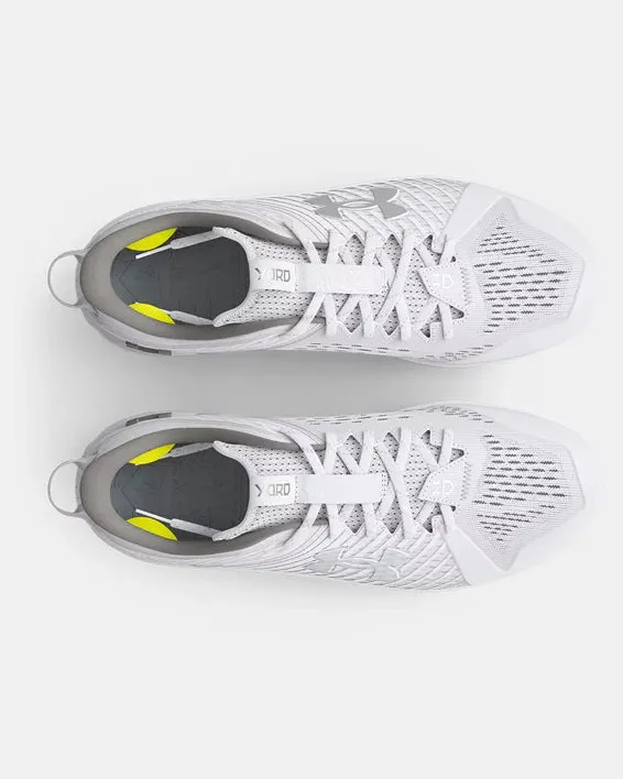 Under Armour Yard Low MT TPU Men's Molded Cleat - White