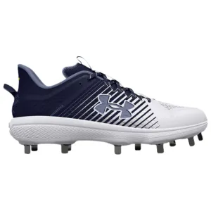 UnderArmour Men's UA Yard Low Metal Baseball Cleats Navy 3025592-401