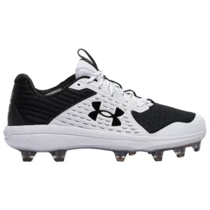 UnderArmour Men's UA Yard Low TPU Molded Baseball Cleats Black 3025591-001