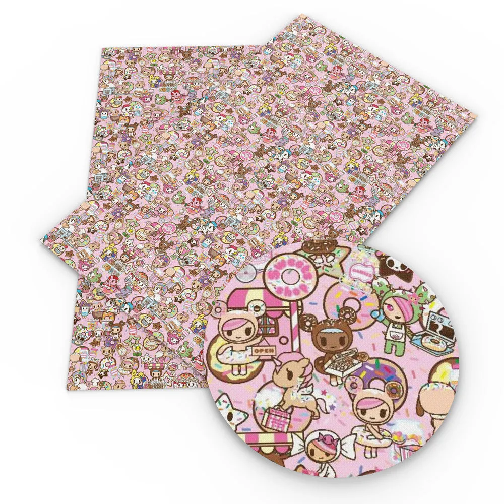 Unicorn Theme Printed Fabric