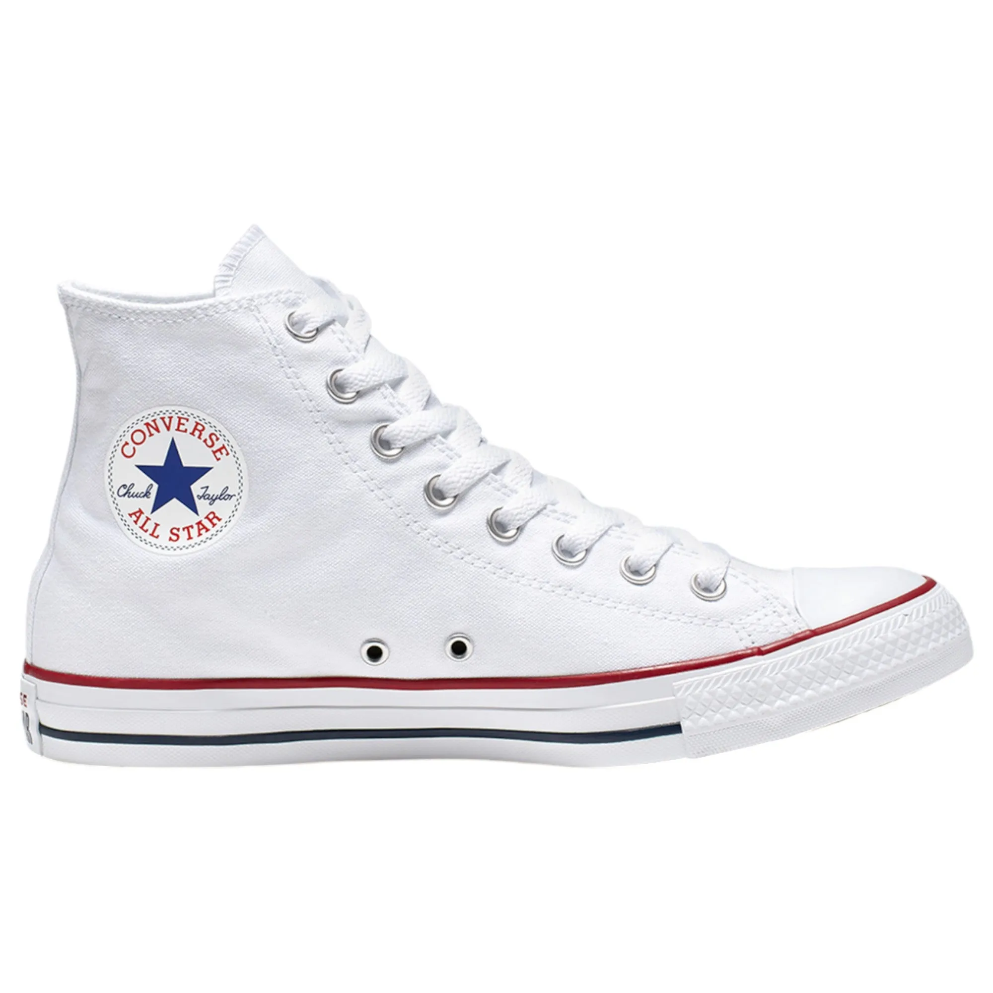 Unisex Adults Converse Chuck Taylor All Star High Top Shoes Optical White
