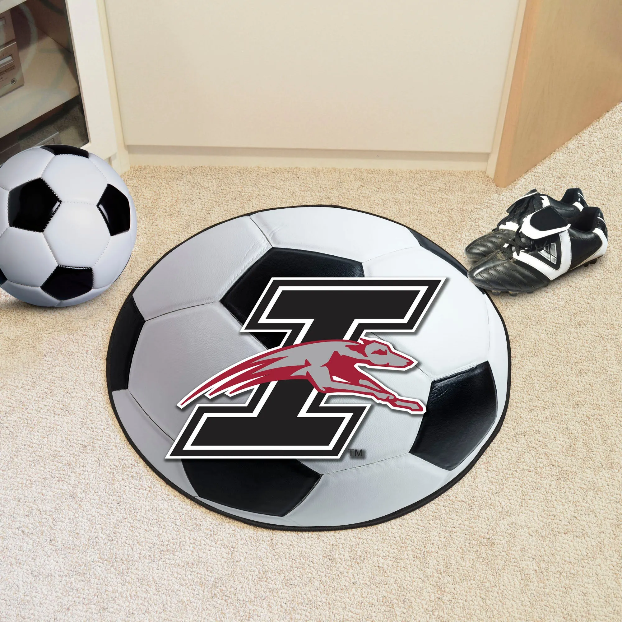 University of Indianapolis Soccer Ball Mat