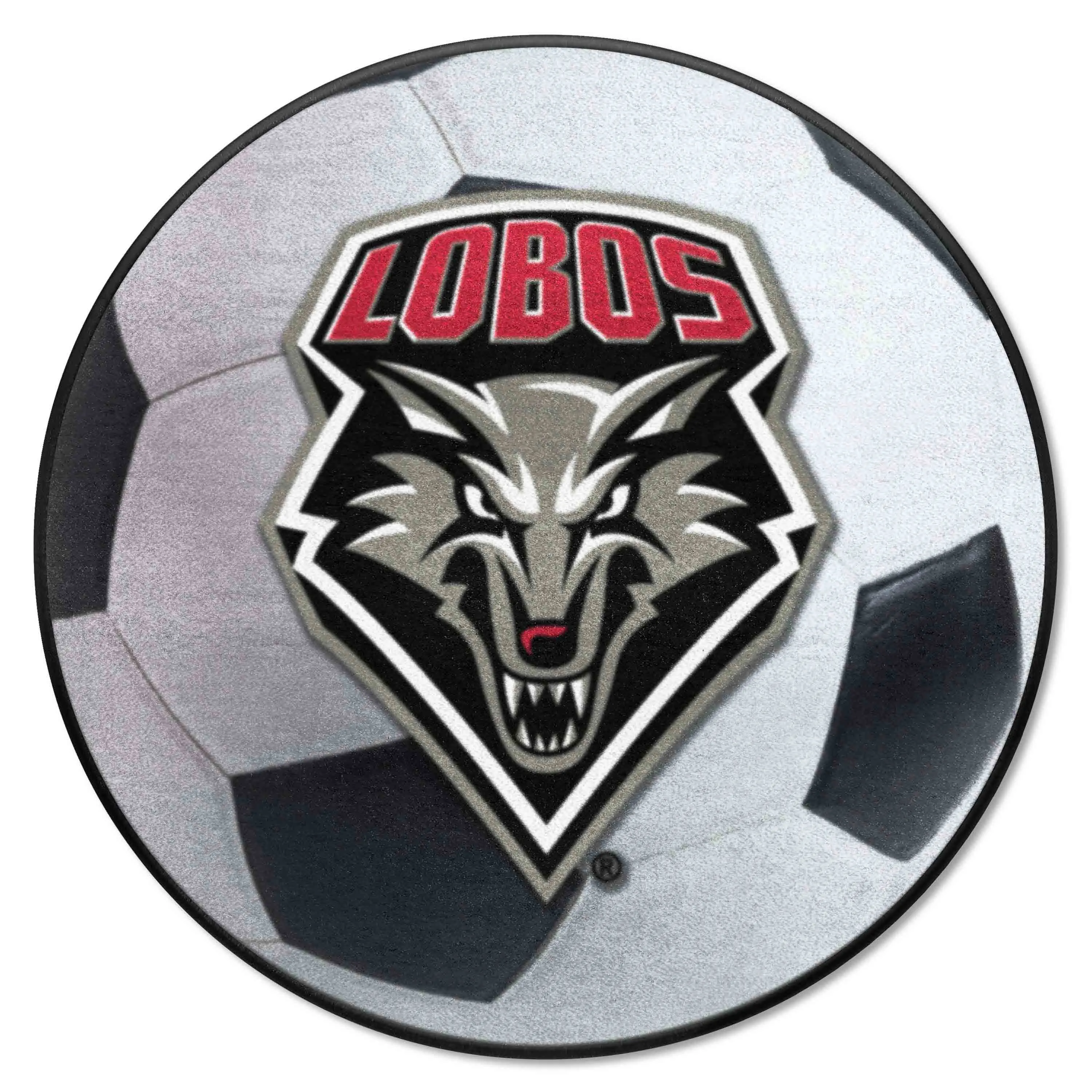 University of New Mexico Soccer Ball Mat