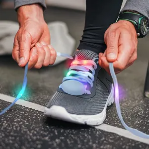 Up your game with these ultra-cool LED light up laces.